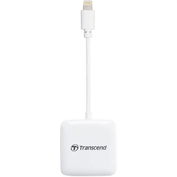 کارت خوان ترنسند مدل RDA2W با کانکتور لایتنینگ Transcend RDA2W Card Reader With Lightning Connector