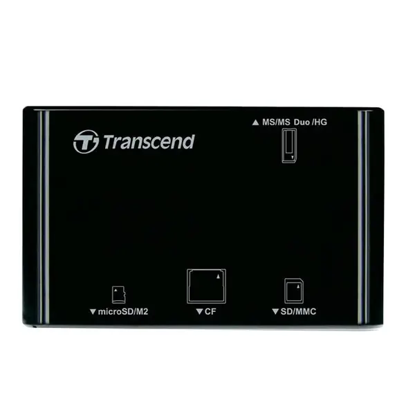 کارت خوان ترنسند مدل RDP8 با رابط USB 2.0 Transcend RDP8 USB 2.0 Card Reader
