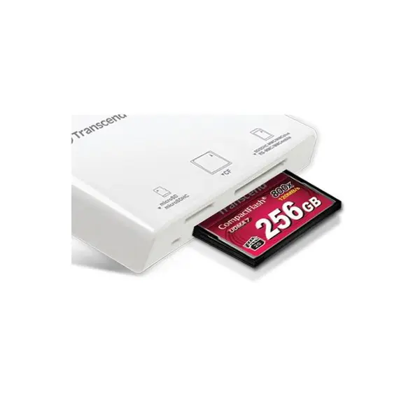 کارت خوان ترنسند مدل RDP8 با رابط USB 2.0 Transcend RDP8 USB 2.0 Card Reader
