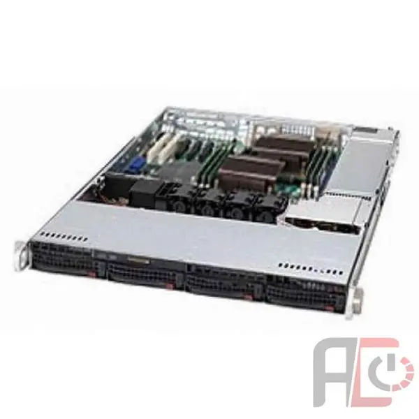 Server: Supermicro 815TQC-600CB