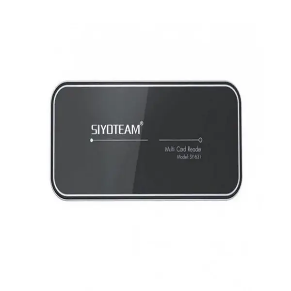 کارت خوان چند کاره سایوتیم مدل SY-631 با رابط USB 2.0 و کابل Siyoteam SY-631 USB 2.0 Multi Card Reader With Cable