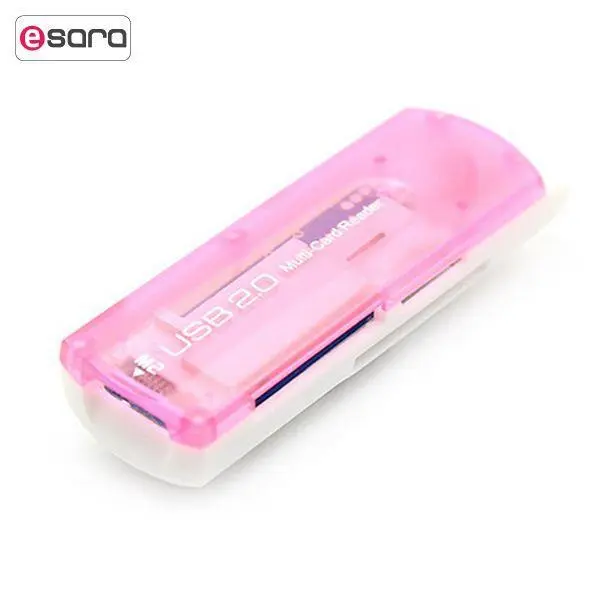 کارت خوان چند کاره سایوتیم مدل SY-681 با رابط USB 2.0 Siyoteam SY-681 USB 2.0 Multi Card Reader
