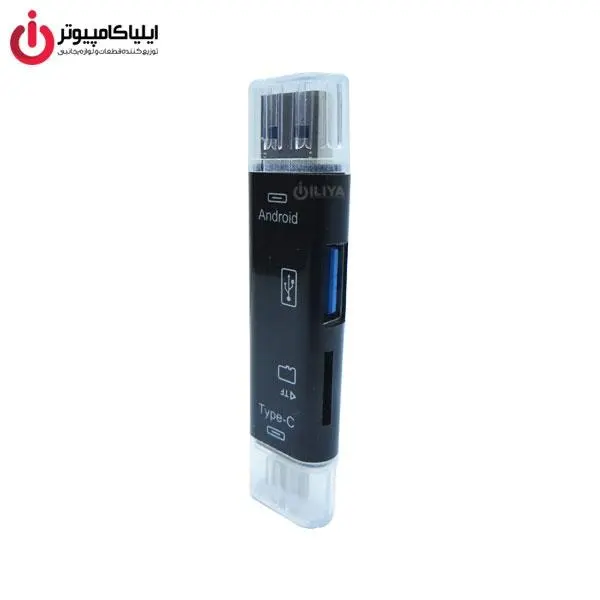 کارت خوان تسکو مدل TCR 952 با رابط USB 2.0 و USB TYPE C TSCO TCR 952 USB 2.0 AND USB Type C Card Reader