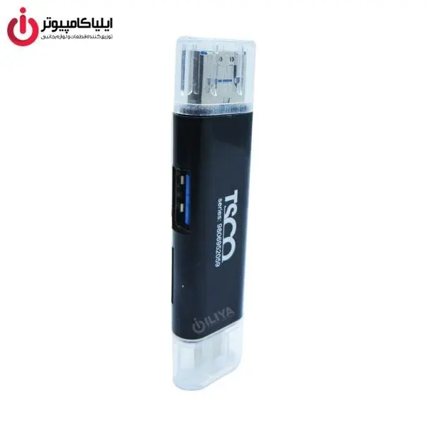 کارت خوان تسکو مدل TCR 952 با رابط USB 2.0 و USB TYPE C TSCO TCR 952 USB 2.0 AND USB Type C Card Reader