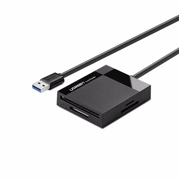 کارت خوان USB 3.0 یوگرین مدل CR125 Ugreen CR125 Card Reader / 40755