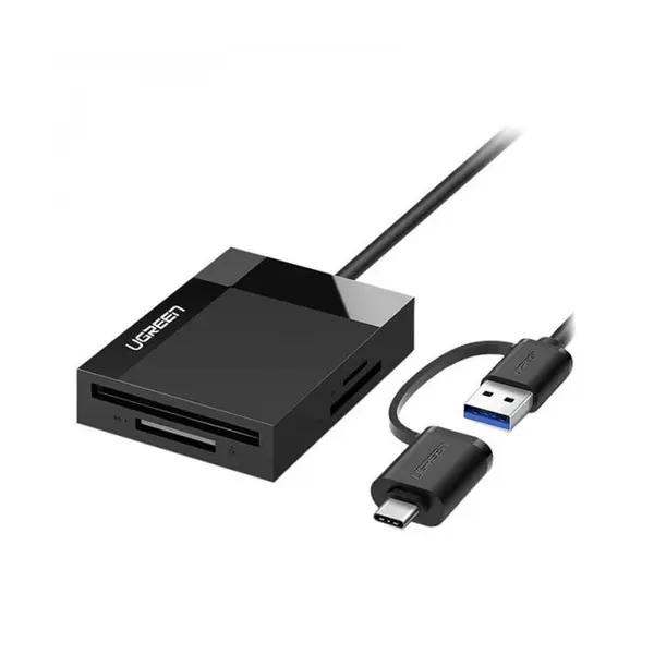 کارت خوان USB 3.0 یوگرین مدل CR125 Ugreen CR125 Card Reader / 40755