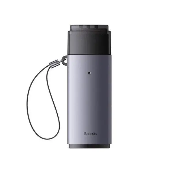 رم ریدر USB به اس دی کارت و میکرو اس دی بیسوس Baseus WKQX060013 USB-A to SD/TF