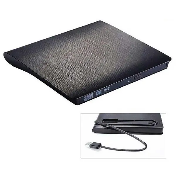 دی وی دی رایتر اکسترنال اسلیم اس دی آر دبلیو-08 دی3 ایسوس ASUS SDRW-08D3S-U/BLK EXT SLIM DVD/RW