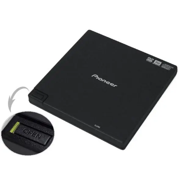 Pioneer DVR-XD11T Slim Portable 8X DVD/CD Burner