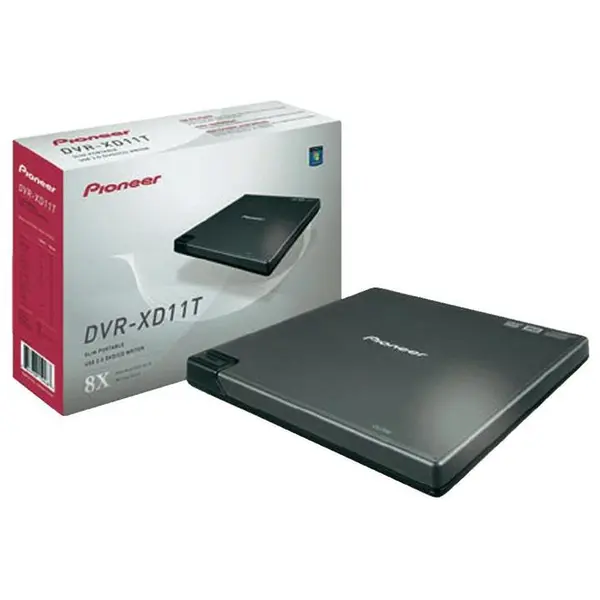 Pioneer DVR-XD11T Slim Portable 8X DVD/CD Burner