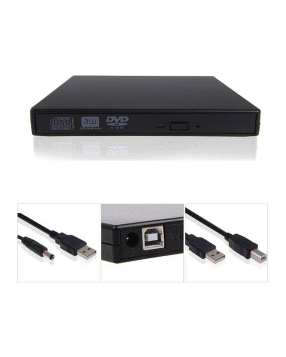 HP DVR RW External Drive Box باکس دی وی دی رایتر اکسترنال لپ تاپ