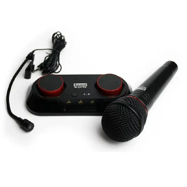 کارت صدا اکسترنال کریتیو مدل آر 3 با قابلیت ظبط صدا Creative Sound Blaster R3 Audio Recording Starter Kit Sound Card - 3