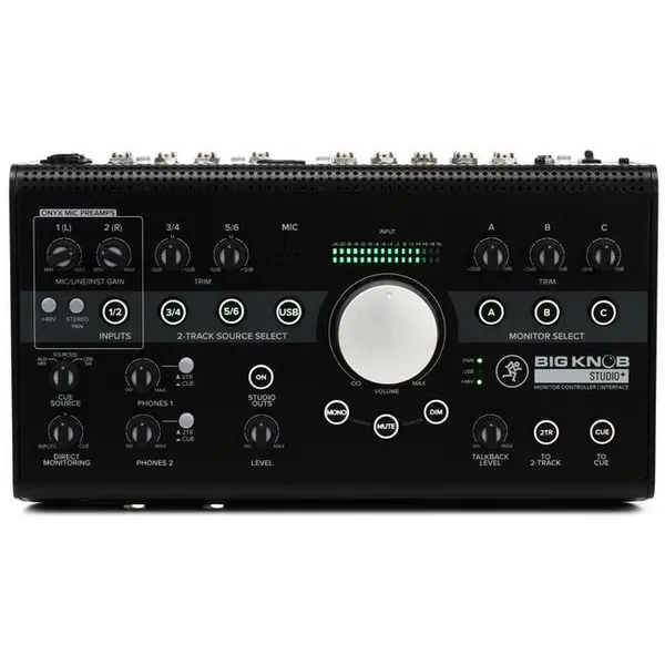 کارت صدا، کنترلر اسپیکر مانیتور و هدفون مکی مدل Big Knob Studio PLUS