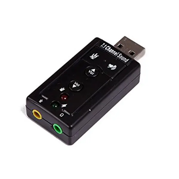 کارت صدا رویال مدل Chanel Sound 7.1 Sound Card Usb Royal Channel Sound 7.1