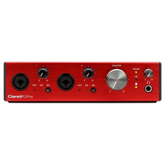 کارت صدا یو اس بی فوکوسرایت مدل Clarett+ 2Pre