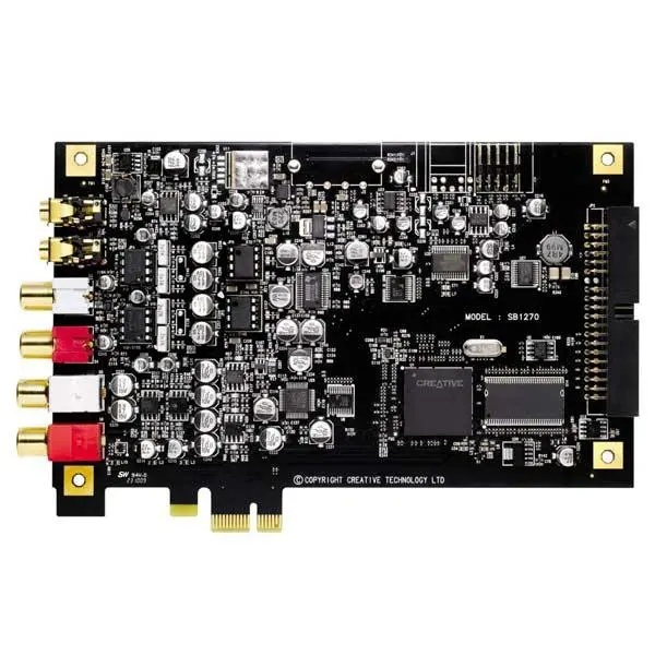 کارت صدا حرفه ای کریتیو ایکس-فای تیتانیوم اچ دی Creative Sound Blaster X-Fi Titanium HD Professional Audio PCIe