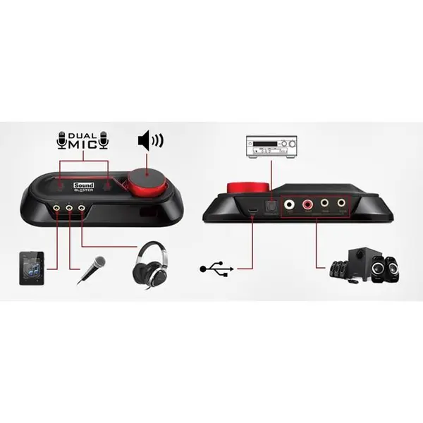 کارت صدا کریتیو مدل Sound Blaster Omni Surround 5.1 Creative Sound Blaster Omni Surround 5.1 Sound Card