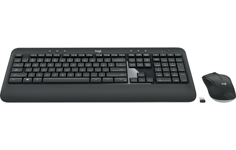 Mouse+Keyboard: Logitech Desktop MK540 Wireless