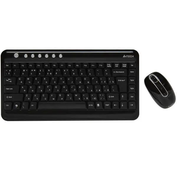 کیبورد و ماوس ای فورتک مدل 7600N A4Tech 7600N Keyboard And Mouse