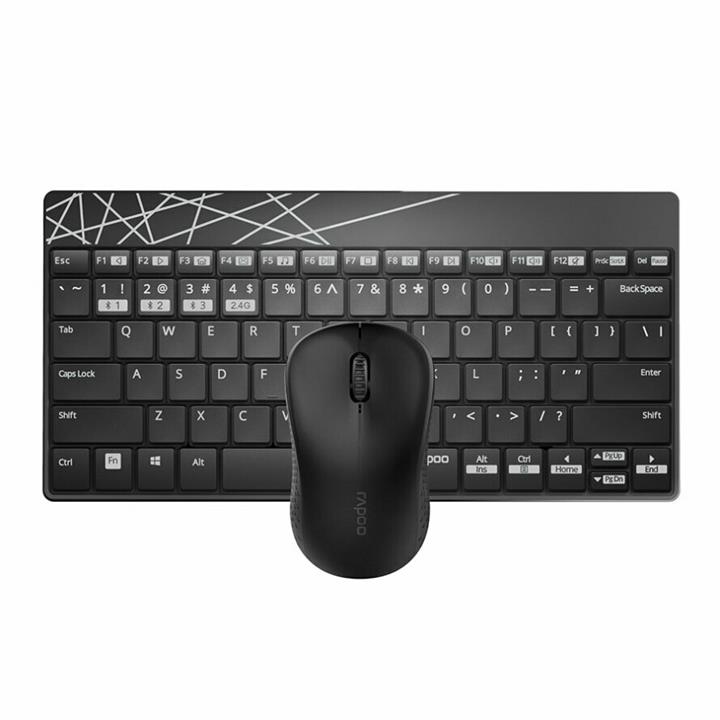 Rapoo  8000M WIRELESS MOUSE AND KEYBOARD