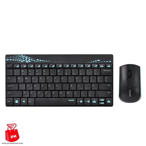 Rapoo  8000M WIRELESS MOUSE AND KEYBOARD