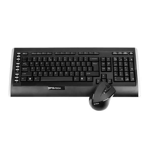 کیبورد و موس بی سیم ای فورتک 9300F A4tech 9300F Wierless Keyboard and Mouse