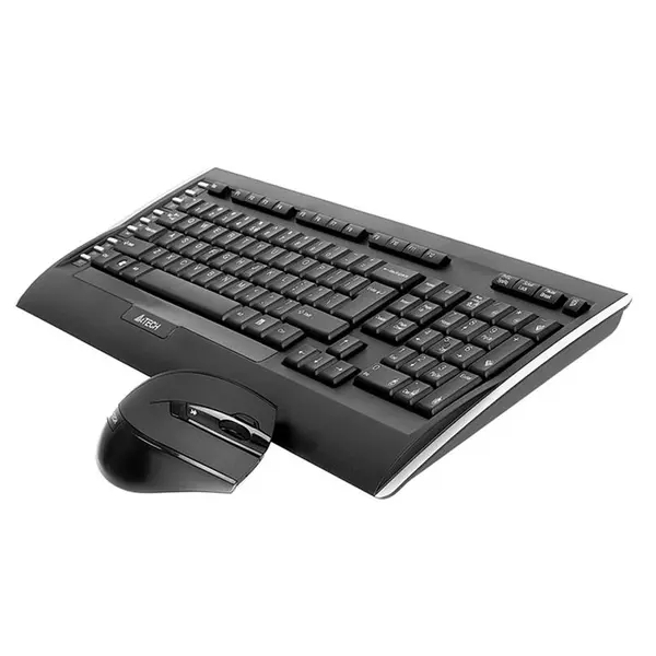 کیبورد و موس بی سیم ای فورتک 9300F A4tech 9300F Wierless Keyboard and Mouse