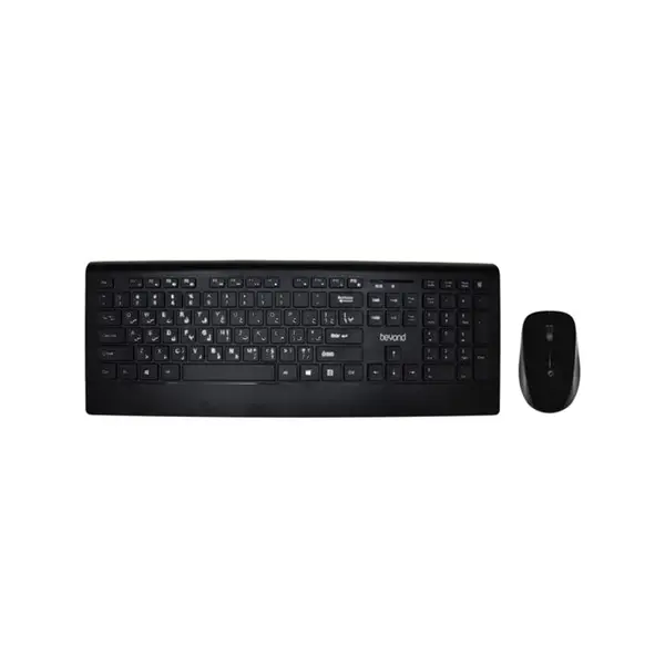 کیبورد و ماوس بی سیم بیاند مدل 9596 آر اف Beyond BMK-9596RF Wireless Keyboard and Mouse