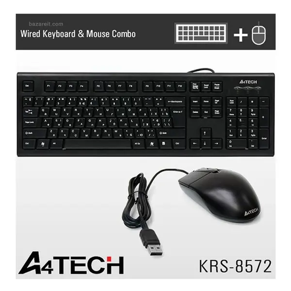 کیبورد و ماوس ای فورتک A4tech KRS-8572