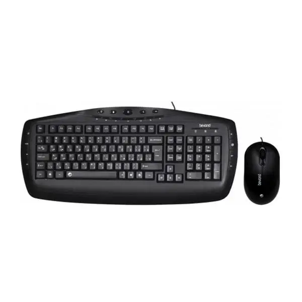 کیبورد و موس سیمی Beyond مدل BMK-6161 K.B&MOUSE BEYOND 6161