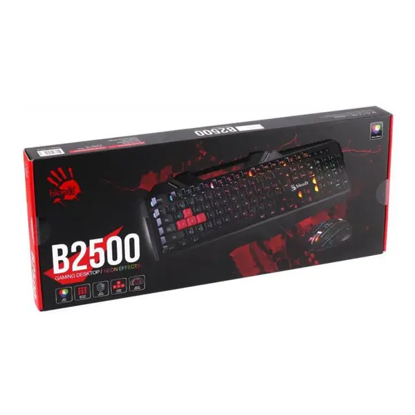کیبورد و موس گیمینگ ای فورتک مدل Bloody B2500 - 3