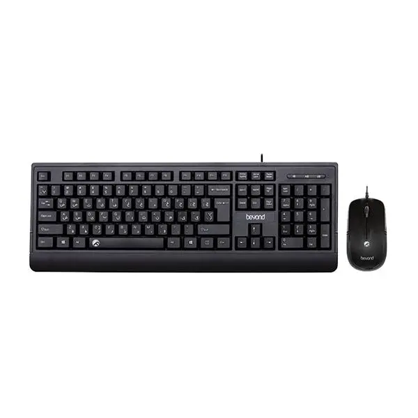 کیبورد و ماوس بیاند مدل BMK-2900 Combo با حروف فارسی Beyond BMK2900 Wired Keyboard and Mouse With Persian Letters - 5