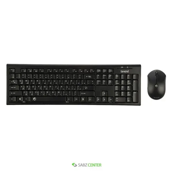 کیبورد و ماوس بی سیم بیاند مدل FCM-4530RF Beyond FCM-4530RF wireless Keyboard and mouse - 5