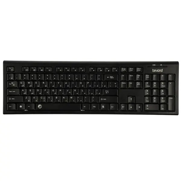 کیبورد و ماوس بی سیم بیاند مدل FCM-4530RF Beyond FCM-4530RF wireless Keyboard and mouse - 3