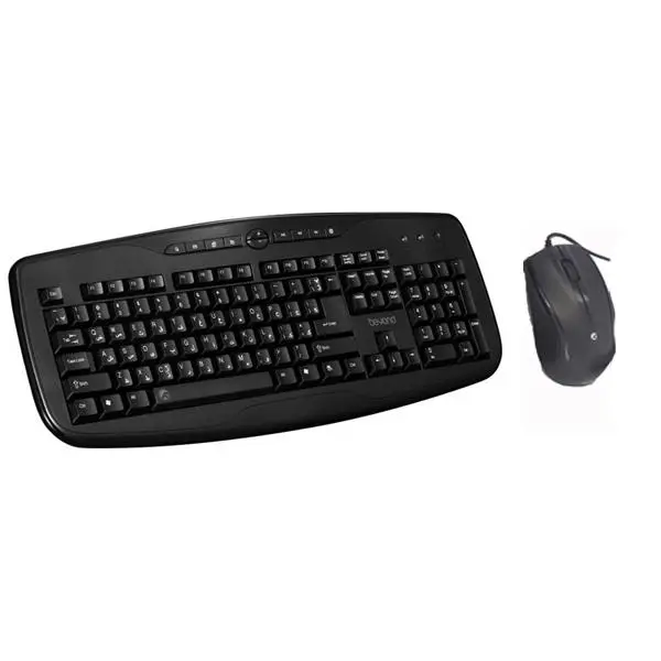 کیبورد و ماوس باسیم بیاند مدل FCM-6145 Beyond FCM-6145 Wired Keyboard and Mouse