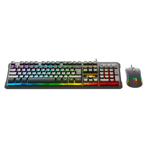 کیبورد و موس گیمینگ گرین GREEN GKM605 RGB