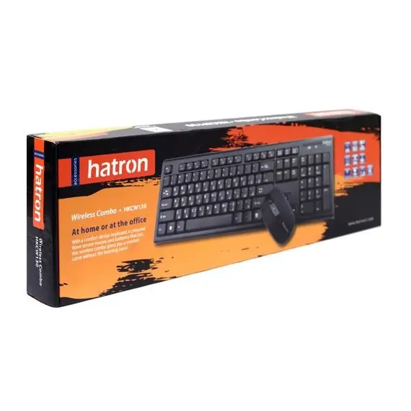 کیبورد و ماوس هترون مدل HKCW130 Hatron HKCW130 Keyboard And Mouse