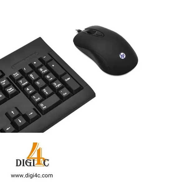 ماوس و کیبورد سیم دار HP KM100