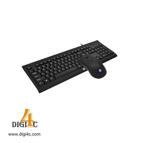 ماوس و کیبورد سیم دار HP KM100
