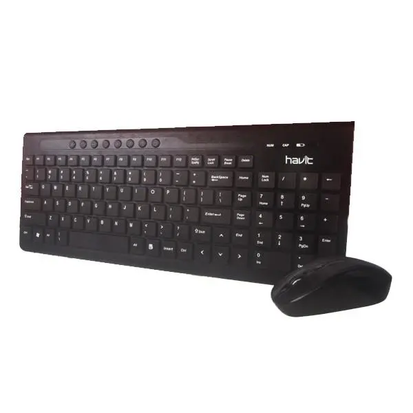 کیبورد و ماوس بی سیم هویت مدلHV-KB596GCM Havit HV-KB596GCM Wireless Keyboard And Mouse - 4