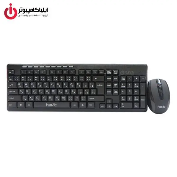 کیبورد و ماوس بی سیم هویت مدل HV-KB612GCM  Havit HV-KB612GCM Wireless Keyboard And Mouse