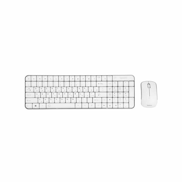 ماوس و کیبورد بی سیم بیاند مدل  Keyboard and Mouse Beyond BMK-2260 RF White