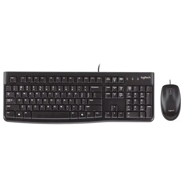 Logitech MK120 Wired Keyboard and Mouse