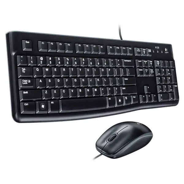 Logitech MK120 Wired Keyboard and Mouse