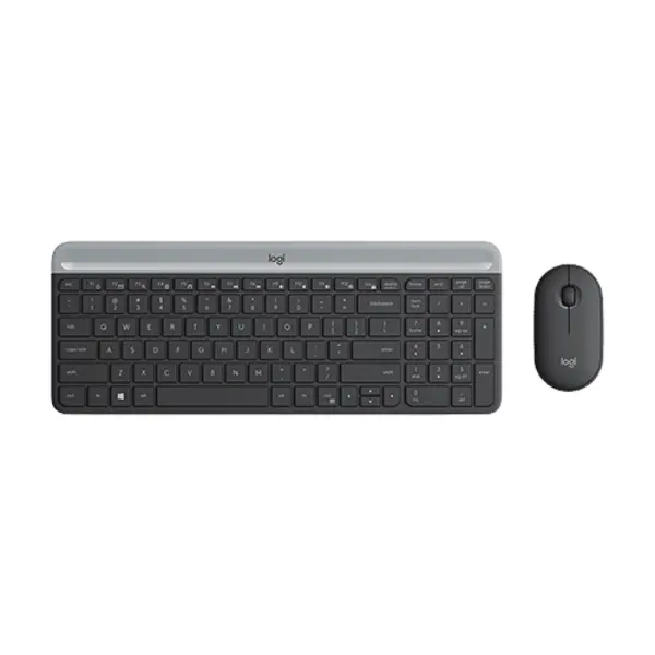 کیبورد و ماوس بی سیم لاجیتک مدل MK470 SLIM Logitech MK470 SLIM Wireless Keyboard and Mouse