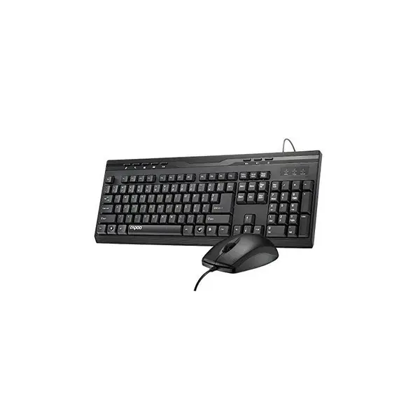 کیبورد و ماوس با سیم رپو مدل ایکس NX1710 RAPOO NX1710 Wired Optical Mouse And Keyboard - 2