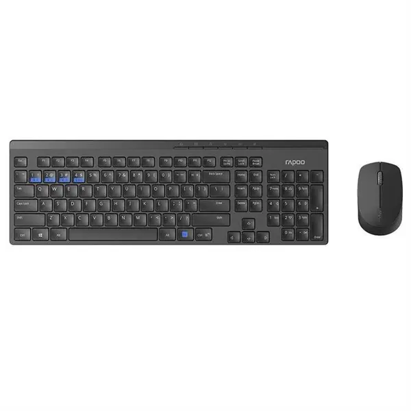 کیبورد و ماوس بی سیم رپو مدل RAPOO 8100M RAPOO 8100M Keyboard and Mouse - 5