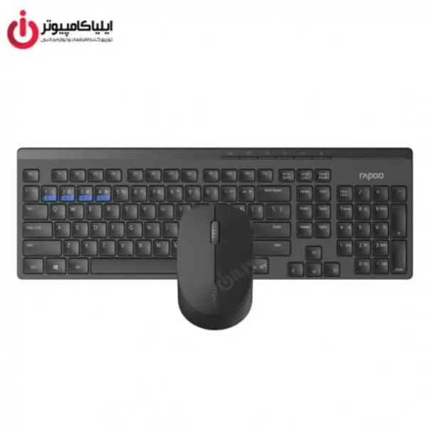 کیبورد و ماوس بی سیم رپو مدل RAPOO 8100M RAPOO 8100M Keyboard and Mouse - 4