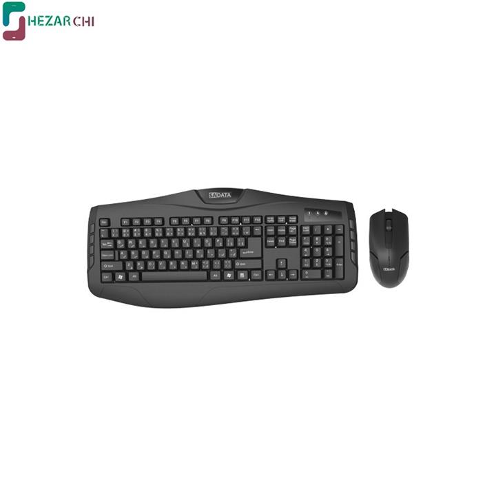 Sadata Gaming Mouse & Keyboard Model SKM-1655WL بیسیم