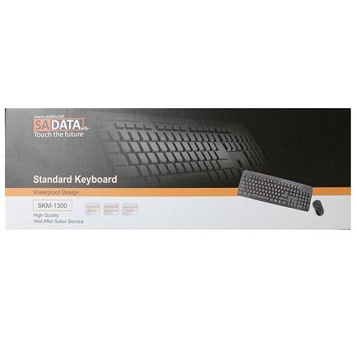 Sadata SKM-1300 Wired Keyboard and Mouse